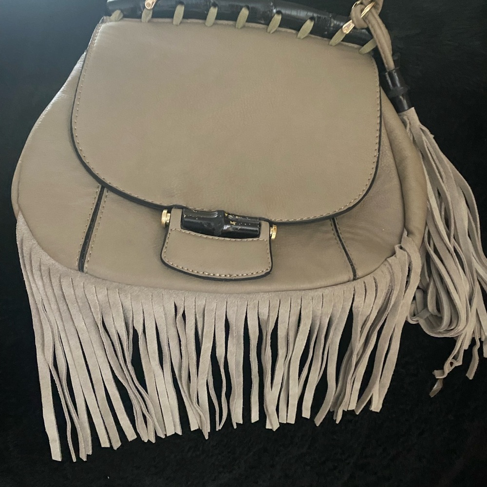 Fringed bag!